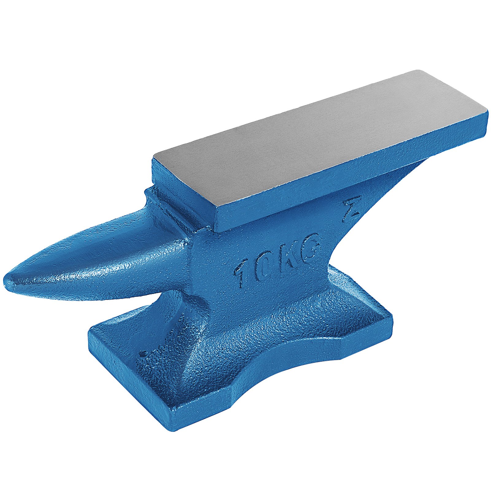 VEVOR Yunque Herrero 10KG con Agujeros Cuadrados Ideal para Metalúrgicos y Herreros en Talleres de Metal y Excelente para Remachar Aplanar Forjar y Formar Metal