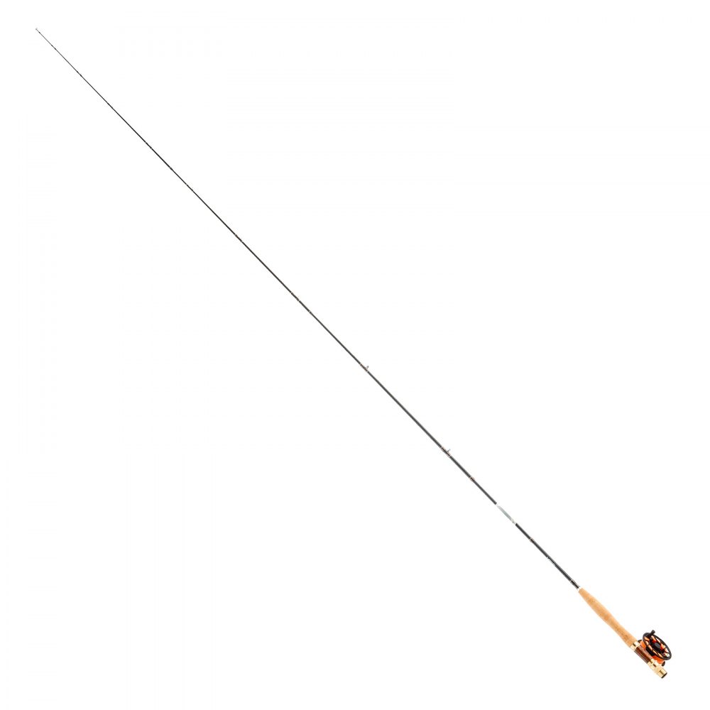 VEVOR Set de Pesca con Mosca, Caña y Carrete de Carbono IM7, con Bolsa para Caña, Caja de Aparejos, 6 Anzuelos de Cola Corta y 4 de Cola Larga, Ideal para Viajes y Vacaciones, 2750 x 115 x 50 mm