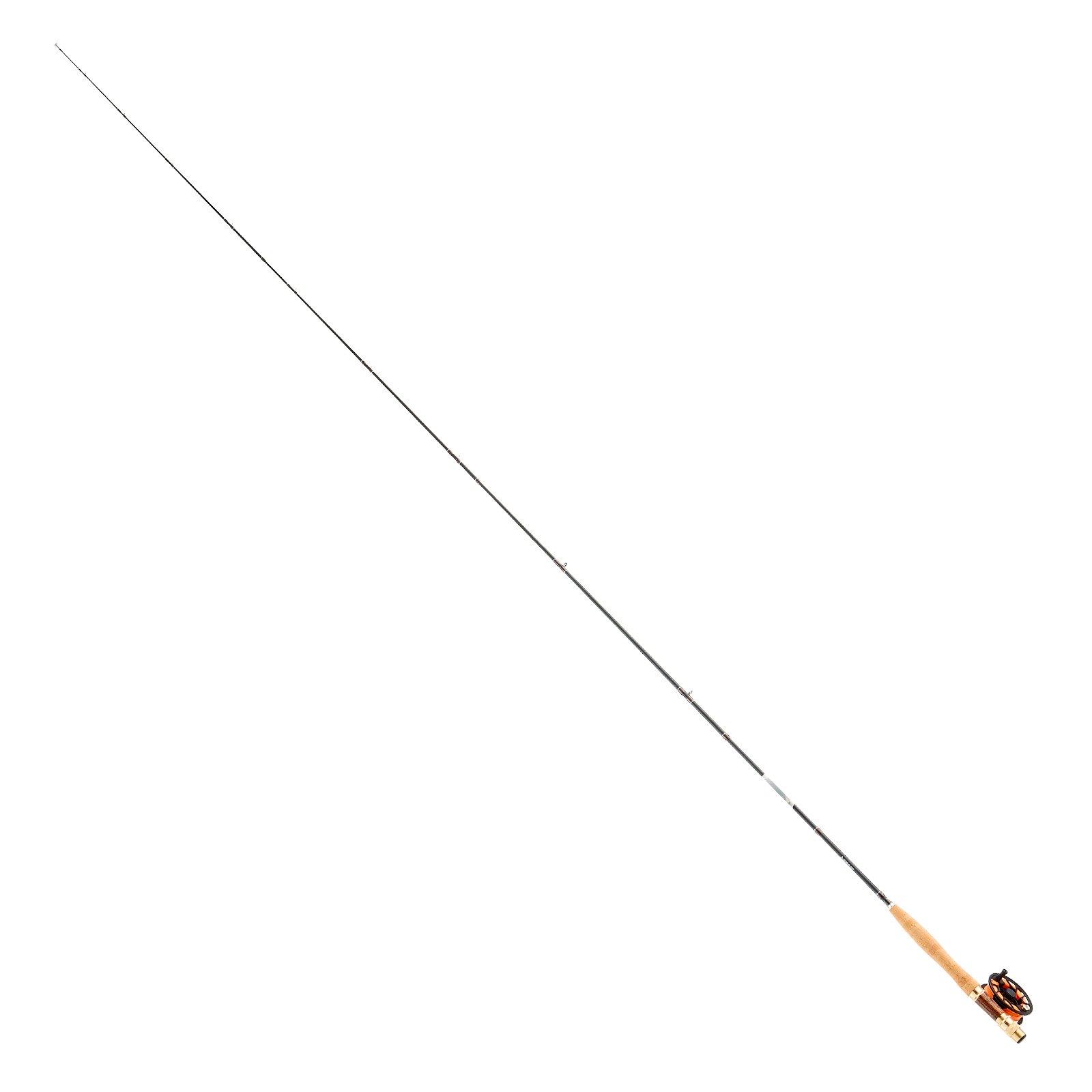 VEVOR Set de Pesca con Mosca, Caña y Carrete de Carbono IM7, con Bolsa para Caña, Caja de Aparejos, 6 Anzuelos de Cola Corta y 4 de Cola Larga, Ideal para Viajes y Vacaciones, 2750 x 115 x 50 mm