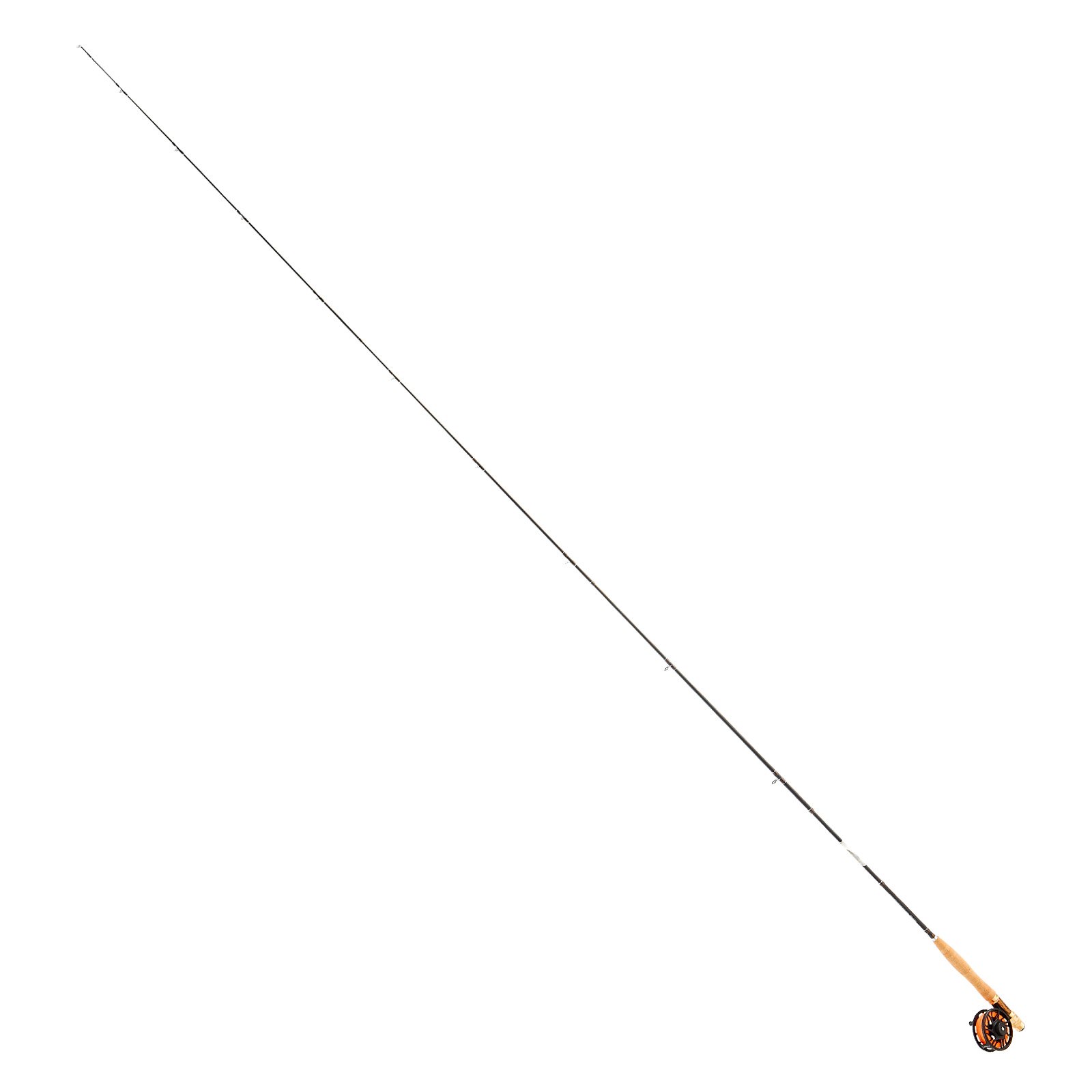 VEVOR Set de Pesca con Mosca, Caña y Carrete de Carbono IM7, con Bolsa para Caña, Caja de Aparejos, 6 Anzuelos de Cola Corta y 4 de Cola Larga, Ideal para Viajes y Vacaciones, 2750 x 115 x 50 mm