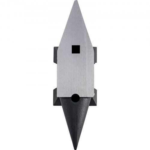 VEVOR Yunque de Acero 10kg Yunque de Cuerno con 2 Agujeros Redondo y Cuadrado 55HRC Yunque de Doble Cuerno Cuerno de Yunque 355 x 110 mm Yunque de Trabajo Yunque de Cuerno para Hacer Joyas Acero Duro