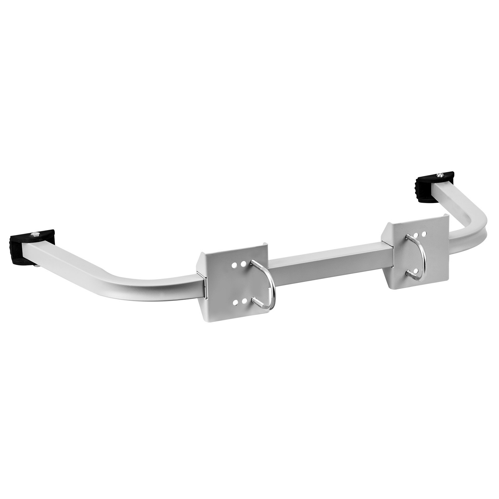 VEVOR Estabilizador de Escalera Separador de Escalera Extensible Accesorios de Escalera de Pared Servicio Pesado para Canalones de Techo Amplia Adaptabilidad con Pies de Goma Antideslizantes