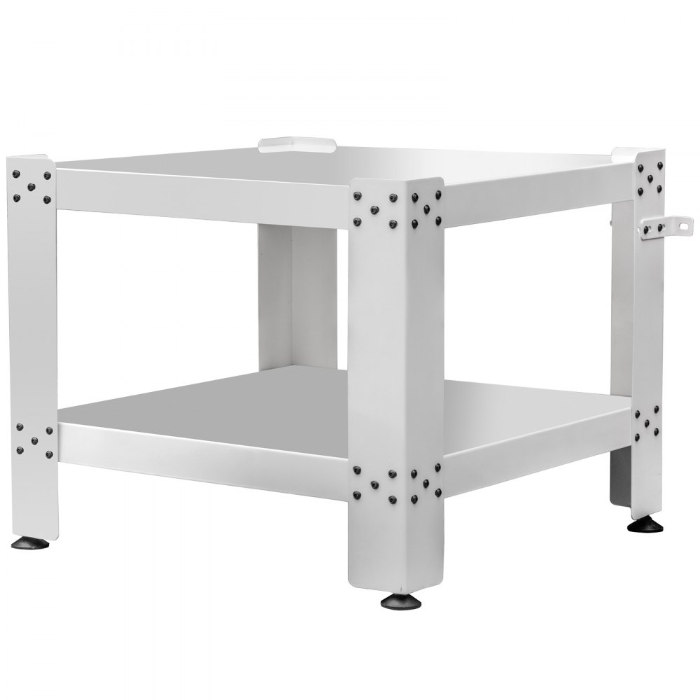 Vevor Base Lavadora Pedestal Para Lavadora Hierro Blanco 60 X 60 X 50 Cm 150 Kg