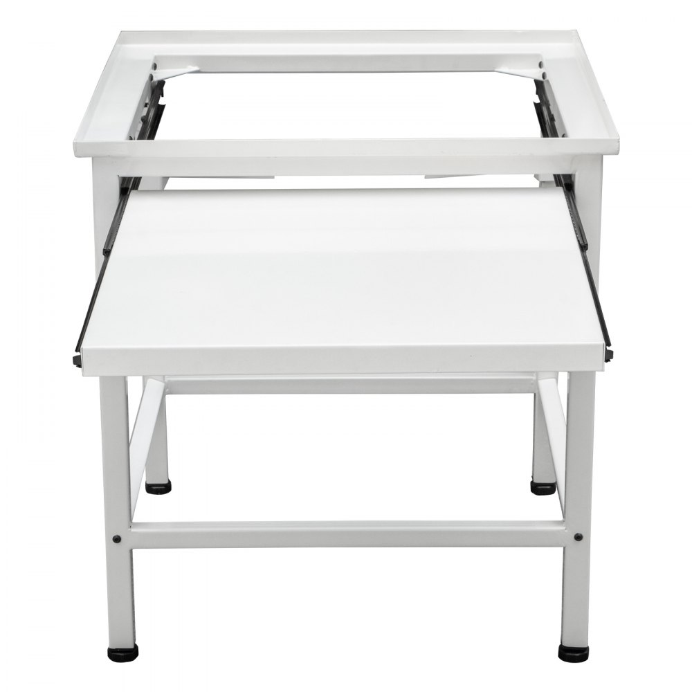 Vevor Base Lavadora Pedestal Para Lavadora Hierro Blanco 61 X 58 X 65 Cm 150 Kg