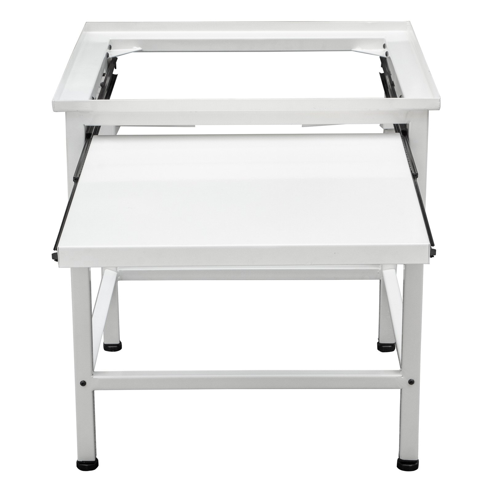 Vevor Base Lavadora Pedestal Para Lavadora Hierro Blanco 61 X 58 X 65 Cm 150 Kg