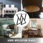 VEVOR Patas para Mesas 28 " x 20 ", Conjunto de Patas de Mesa 28 " x 20 ", Patas para Muebles, Patas Mesa, Patas de Mesa Metal, Patas para Mesa