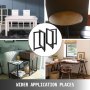 VEVOR Patas para Mesas 28 " x 24 ", Conjunto de Patas de Mesa 28 " x 24 ", Patas para Muebles, Patas Mesa, Patas de Mesa Metal, Patas para Mesa, de Forma T