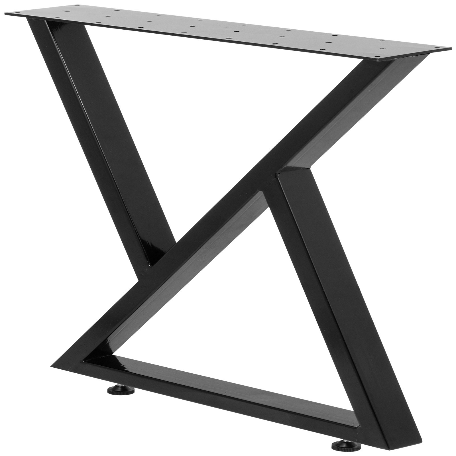Patas De Mesa De Tubo Cuadrado Acero Patas Para Muebles De 28"x28" Carga 800kg