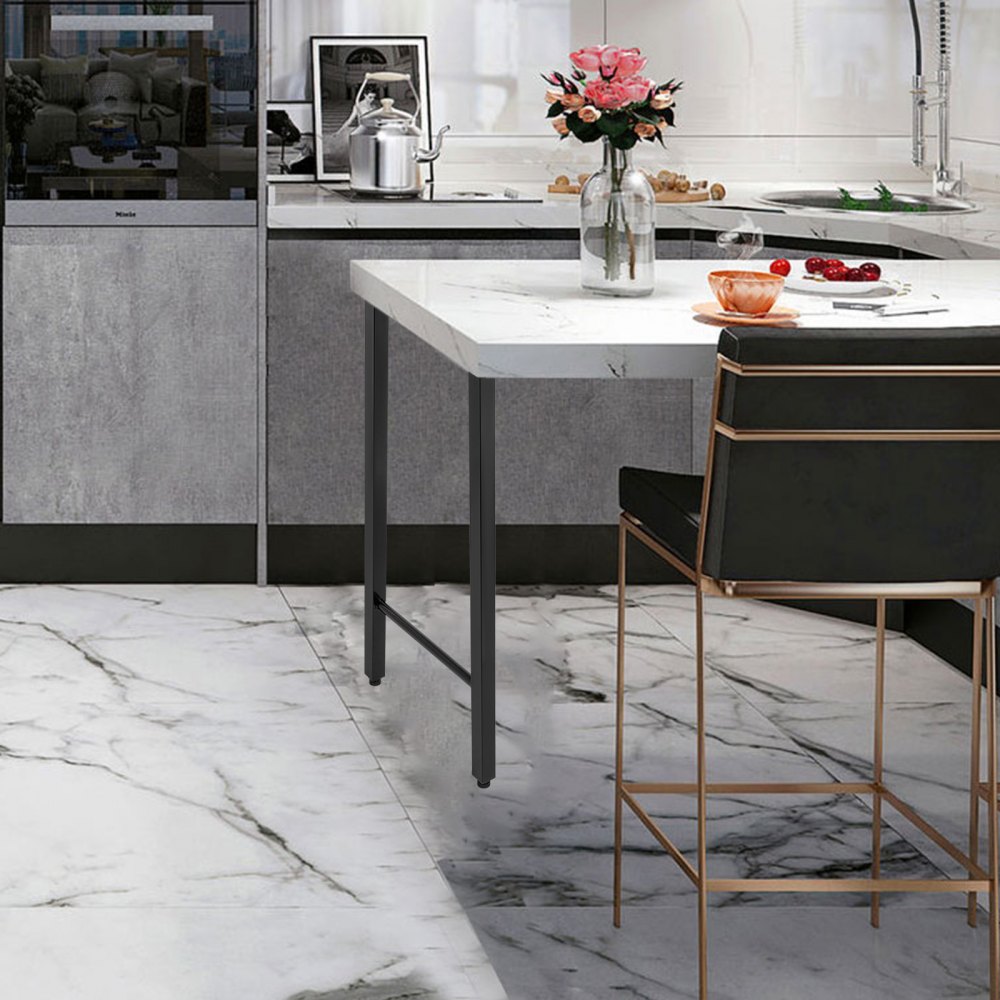 VEVOR Patas para Mesas 28 " x 20 ", Conjunto de Patas de Mesa 28 " x 20 ", Patas para Muebles, Patas Mesa, Patas de Mesa Metal, Patas para Mesa, de Forma Trapezoidal