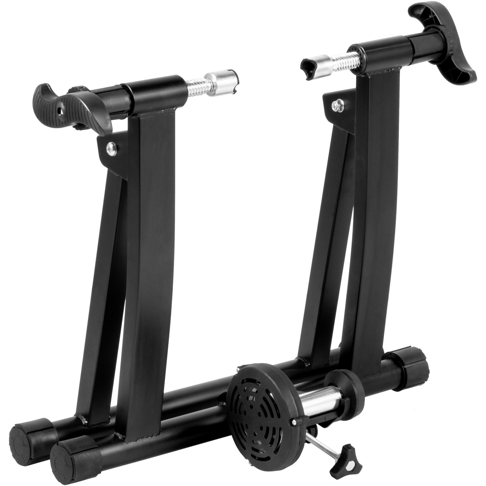 VEVOR Soporte para Entrenador de Bicicleta Magnético, 750 W Carga 150 kg Soporte de Entrenamiento para Bicicleta, Rueda 26'' - 29" 700 C Soporte de Bicicletas Magnético para Ejercicio en Interiores
