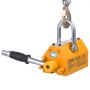 VEVOR Permanent Magnetic Lifter, 400 kg Pulling Capacity, Heavy Duty N42 Neodymium Lifting Magnet with Release Handle and Steel Hook, Used in Shop Crane and Hoist, for Lifting Plate Steel, Board