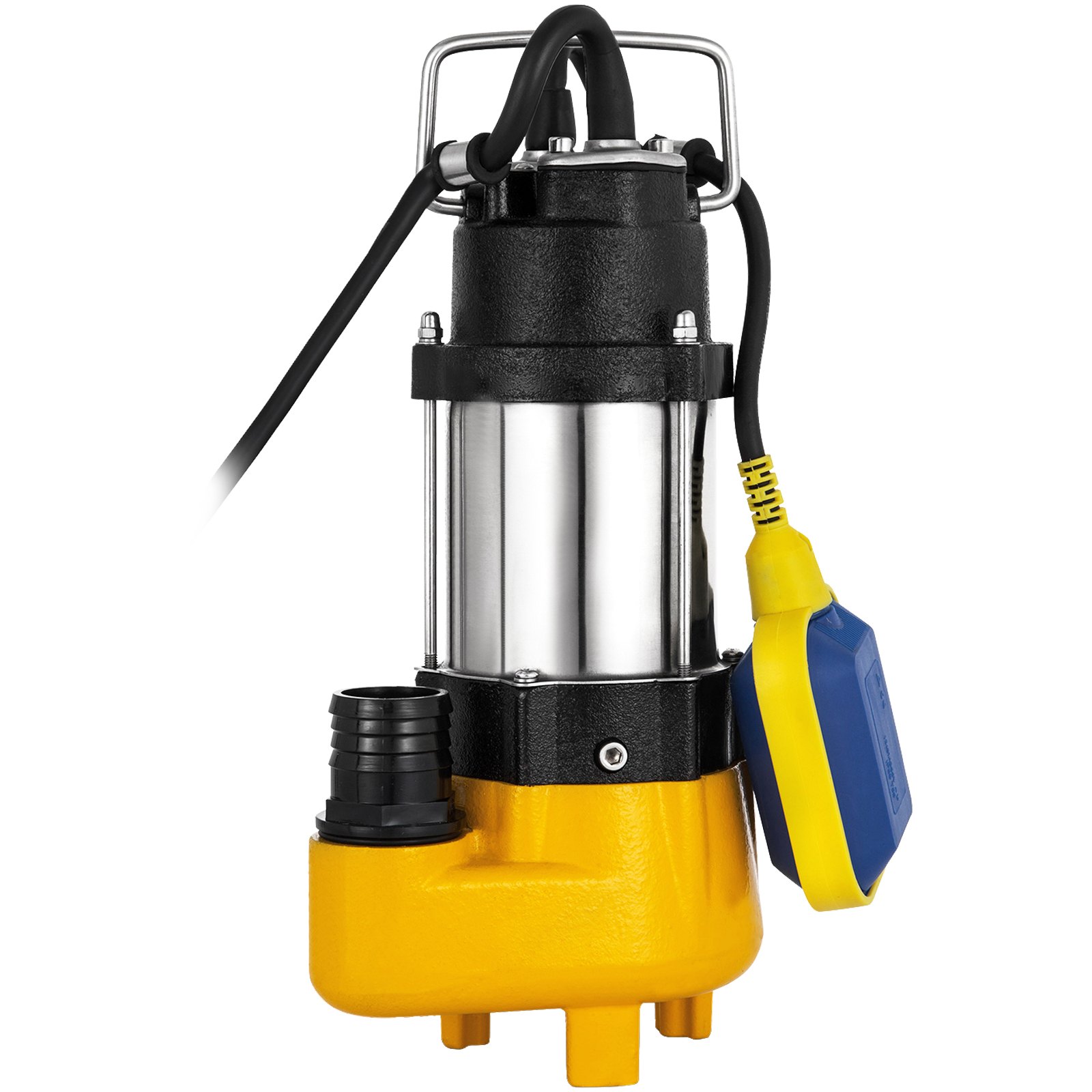 250w Bomba De Aguas Sucias Sumergible 8000l/h Interruptor Flotante Sewage Pump