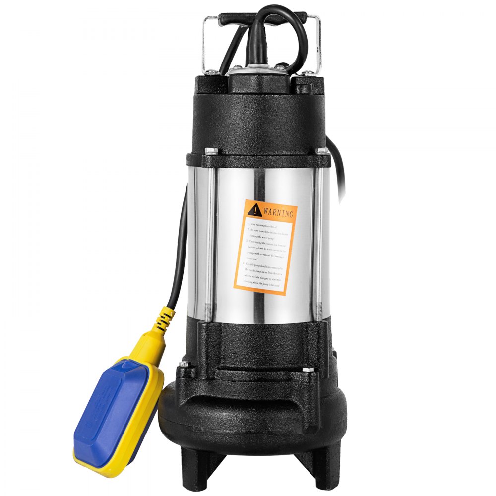 Bomba De Aguas Residuales 220v 1hp Bomba Sumergible Sucias Acero Inoxidable