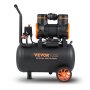 VEVOR Compresor de Aire de 35 L Compresor de Aire sin Aceite 1800 W Presión Máxima de 3,5 Mpa Motor sin Aceite 70 dB para Reparación de Automóviles Inflado de Neumáticos Pintura a Pistola