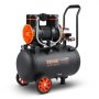 VEVOR Compresor de Aire de 35 L Compresor de Aire sin Aceite 1800 W Presión Máxima de 3,5 Mpa Motor sin Aceite 70 dB para Reparación de Automóviles Inflado de Neumáticos Pintura a Pistola