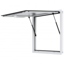 VEVOR Toldo para Puesto de Comida con Ventana para Camiones 943 x 943 x 80 mm