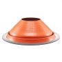 VEVOR Bota de Tapajuntas para Tuberías de Techo, a Tuberías con Diámetro Exterior 254-483 mm, -74 ℃-225 ℃, Base de Metal Roja Redonda Duradera, para Chimeneas, Estufas de Leña, Φ645 x 200 mm