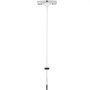 VEVOR Rastrillo de Nieve para Techo 63,5 cm Herramienta de Eliminación de Nieve Aluminio Alcance de 644,5 cm con Ruedas Protectoras de Techo Mango Antideslizante Rastrillo Ajustable para Hojas, Nieve