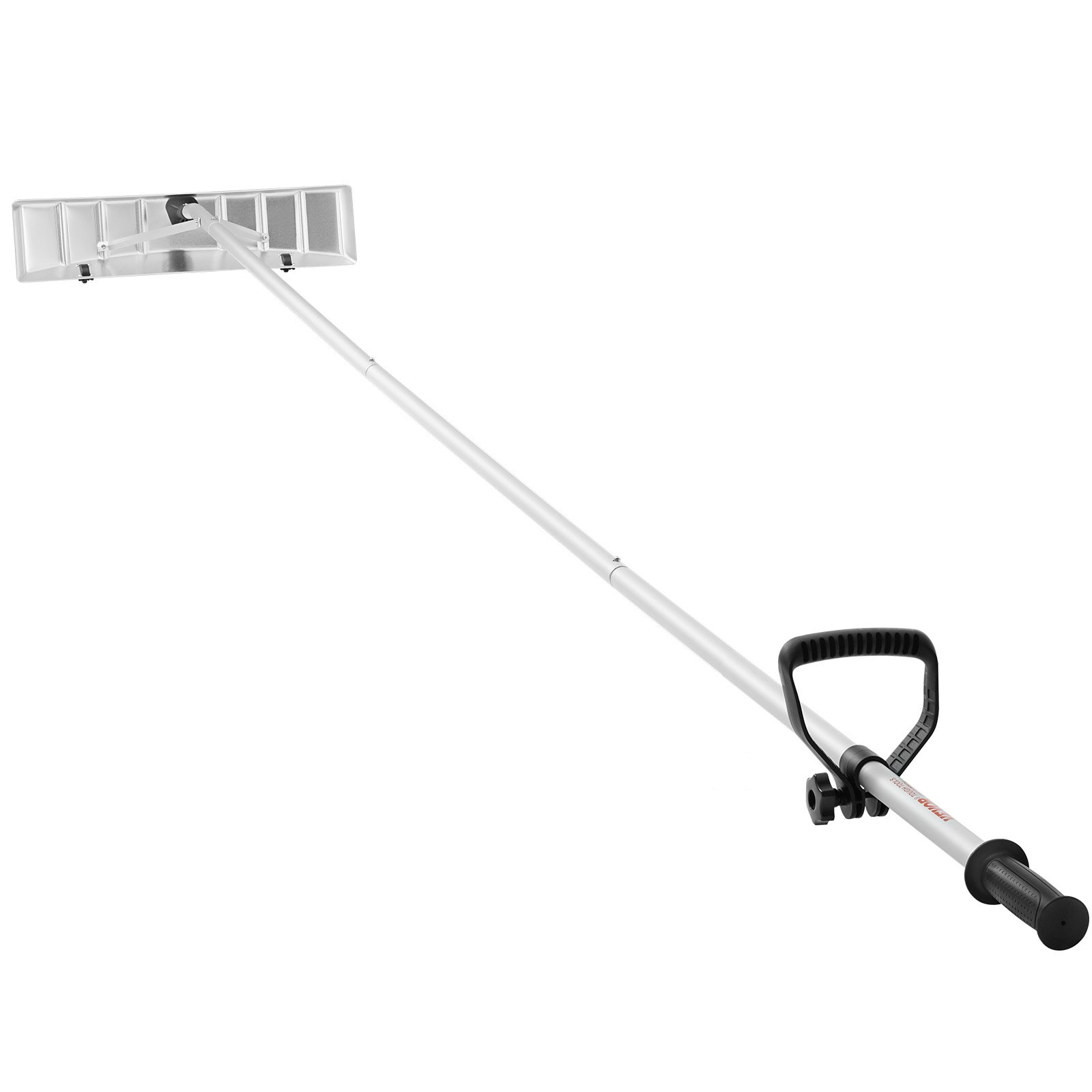 Rastrillo para nieve VEVOR con mango telescópico ajustable y cuchilla grande para una remoción eficiente de nieve.
