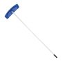 VEVOR Snow Roof Rake, 60cm PP Plastic Blade, 1.18-5.55 m Adjustable Roof Snow Scraper with Wheels, Anti-Slip Handle Snows Removal Tool, Lightweight House Rooftop Rake for Leaves Debris Removal