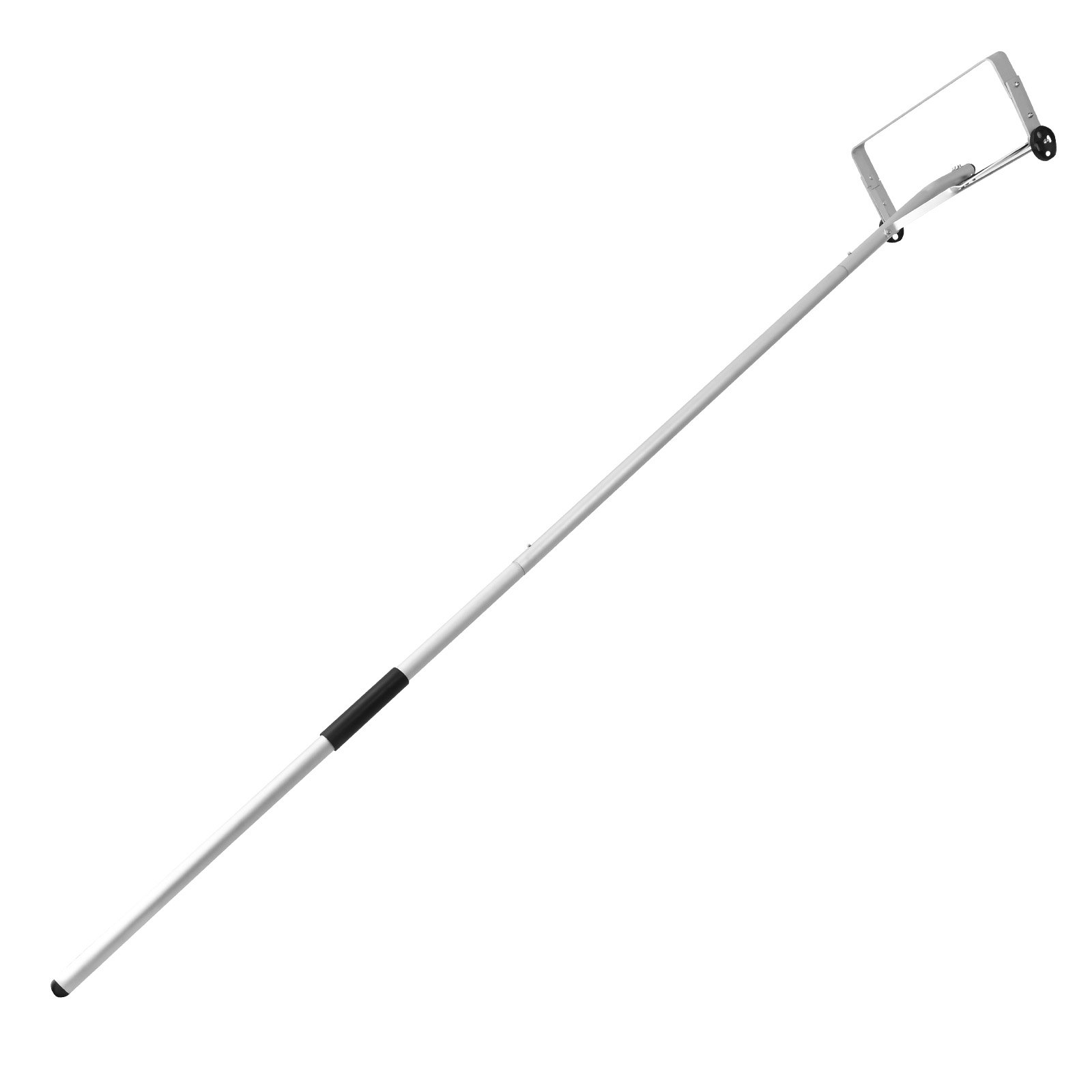 VEVOR Rastrillo de Nieve para Techo 158 - 913 cm con Raspador de 470 mm, Herramienta de Eliminación de Nieve, Mango Antideslizante, Protectoras de Techo con Ruedas para Hojas Caídas, Escombros