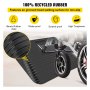 VEVOR Rampa de Silla de Rueda Goma 10,2cm Rampa de Acceso Scooter Andador Motor