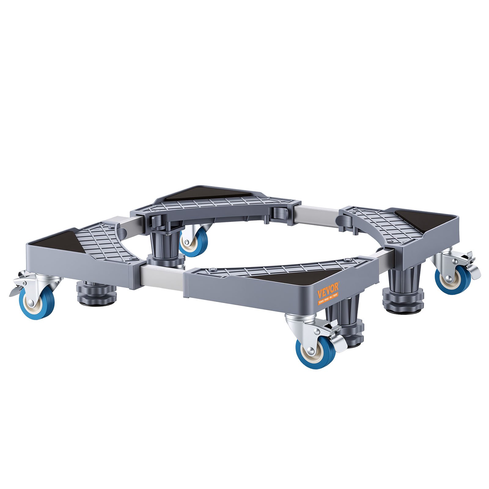 VEVOR Mini Soporte para Nevera Carga 181 kg Mueve Muebles Base Universal Móvil para Lavadora 4 Ruedas Giratorias Bloqueables Base para Frigoríficos, Secadoras, Lavadoras