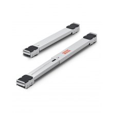 VEVOR Ruedas de Transporte para Electrodomésticos 2PCS Carga 300 kg Mueve Muebles Expandibles Base de Lavadora Móvil para Frigoríficos, Secadoras, Lavadoras, Blanco