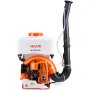 VEVOR Pulverizador de Mochila, 63 cc, Motor de 3 HP, con Tanque de 16 L, Sistema de Nebulización de Polvo y Líquido, para Jardinería, Agricultura e Invernaderos de Hortalizas, 490 x 290 x 660 mm