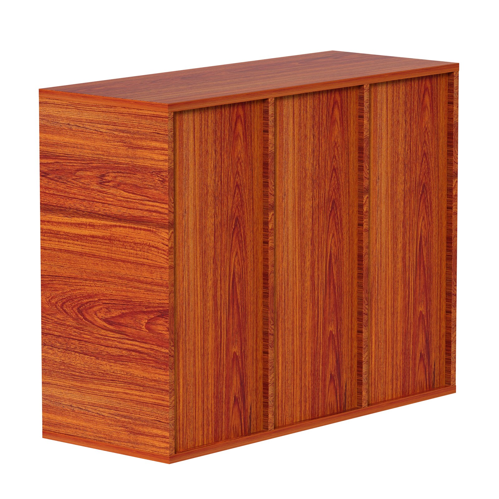 VEVOR Organizador de Literatura de Madera de 27 Ranuras de 800 x 305 x 630 mm, Estantes Ajustables de Tablero de Fibra de Densidad Media, Almacenamiento para Archivos, Documentos, Papeles, Marrón