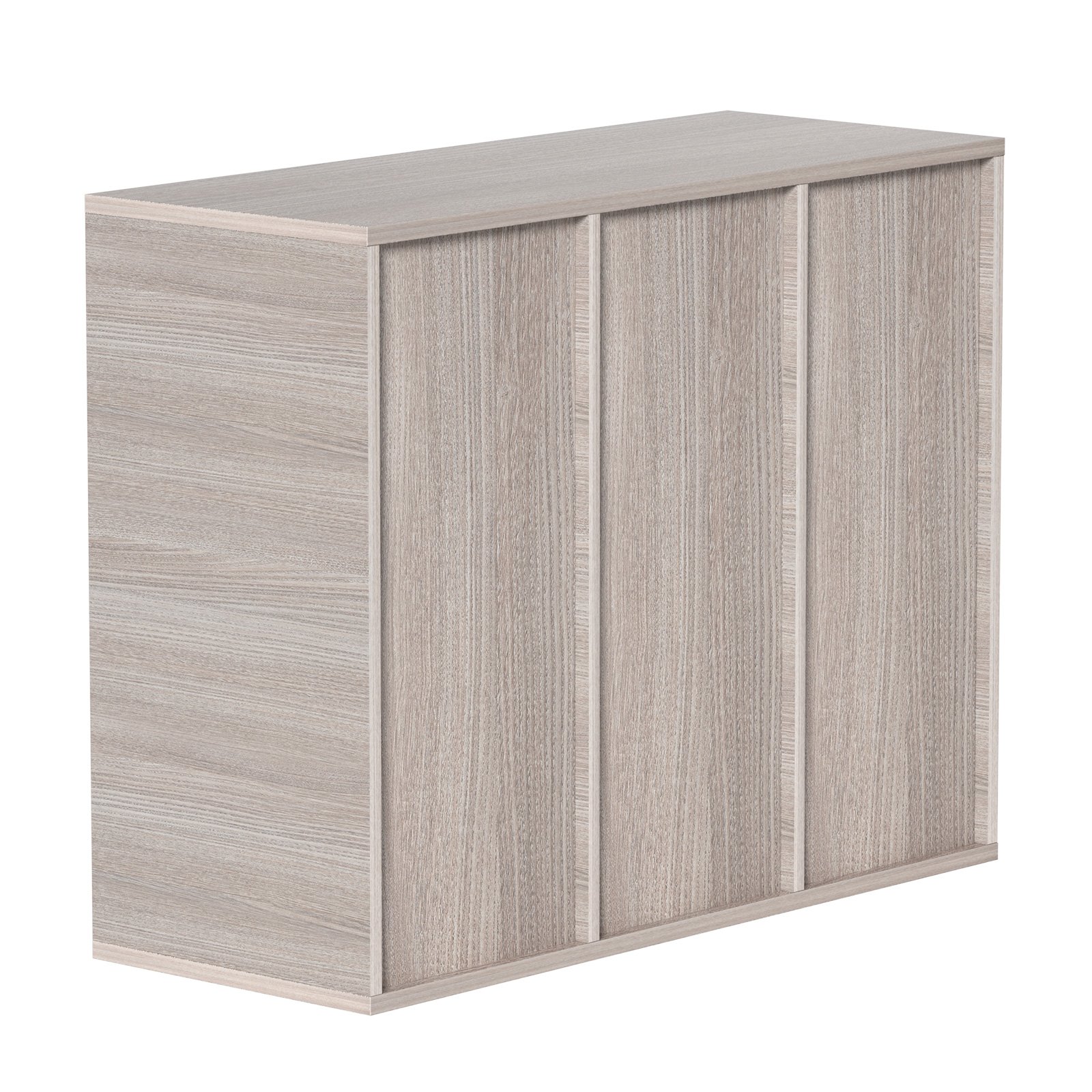VEVOR Organizador de Literatura de Madera de 27 Ranuras de 800 x 305 x 630 mm, Estantes Ajustables de Tablero de Fibra de Densidad Media, Almacenamiento para Archivos, Documentos, Papeles, Gris