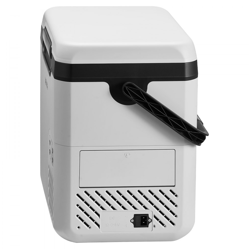 VEVOR Nevera Portátil para Coche 18 L, Zona Única, Refrigerador para Coche con Compresor 12/24 V CC 100-240 V CA, Temperatura Ajustable de -20 °C a 20 °C, para Camiones, Autocaravanas, Camping