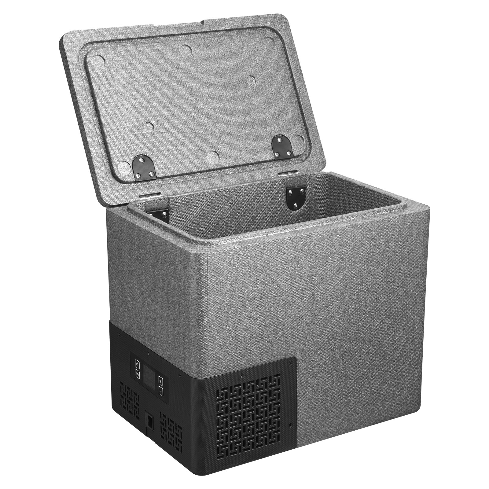 VEVOR Nevera Portátil para Coche 20 L, Zona Única, Refrigerador para Coche con Compresor 12/24 V CC, Temperatura Ajustable de -10 °C a 10 °C, para Autocaravanas, Furgonetas, Barcos, Camping, Viajes