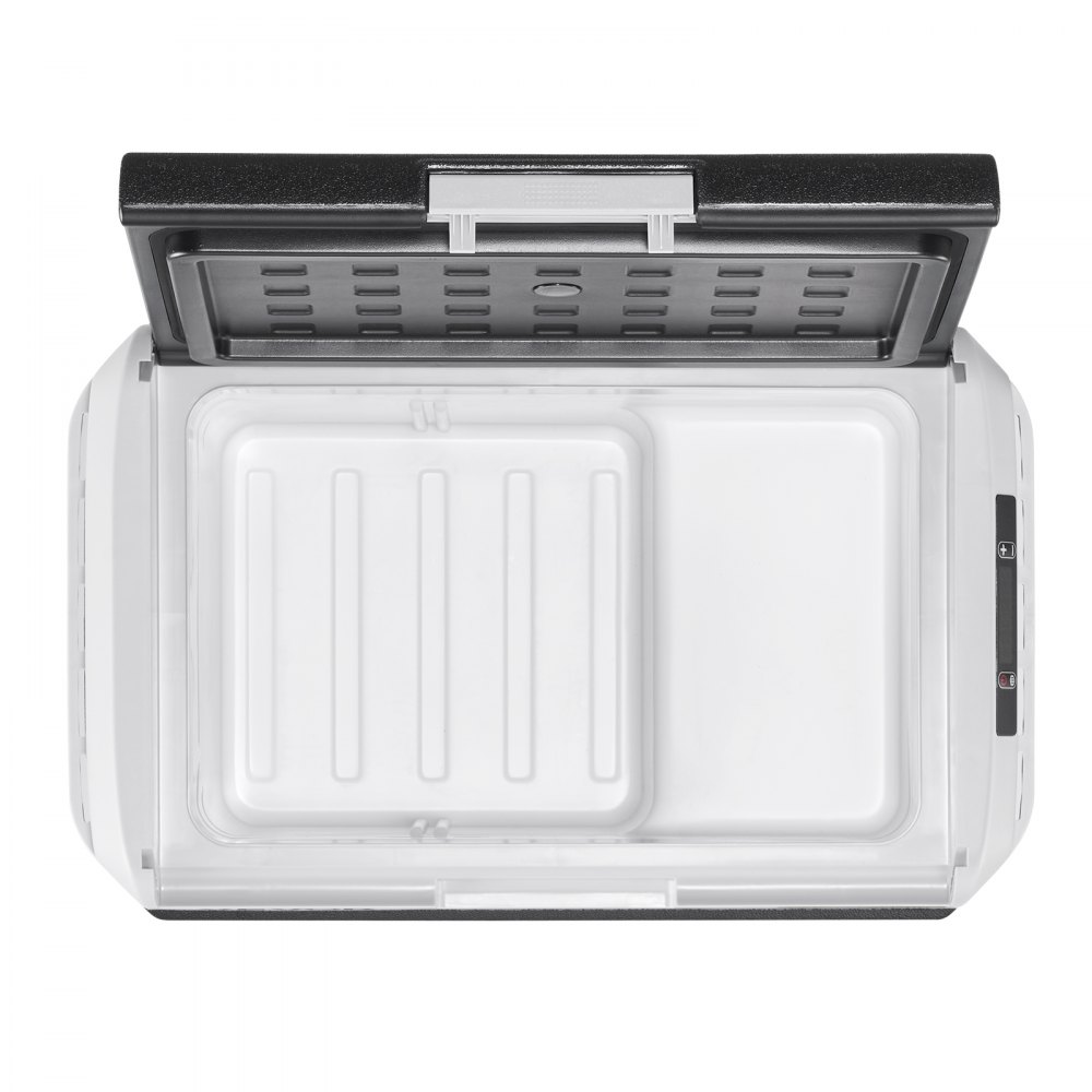 VEVOR Nevera Portátil para Coche 25 L, Zona Única, Refrigerador para Coche con Compresor 12/24 V CC y 100-240 V CA, Temperatura Ajustable de -20 °C a 20 °C, para Autocaravanas, Camping, Viajes