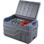 VEVOR Car Refrigerator, 12 Volt Car Refrigerator Fridge, 30 L Single Zone Portable Freezer with Built-in Light, -4℉-68℉, 12/24V DC and 100-240V AC Compressor Cooler for Outdoor, Camping, RV