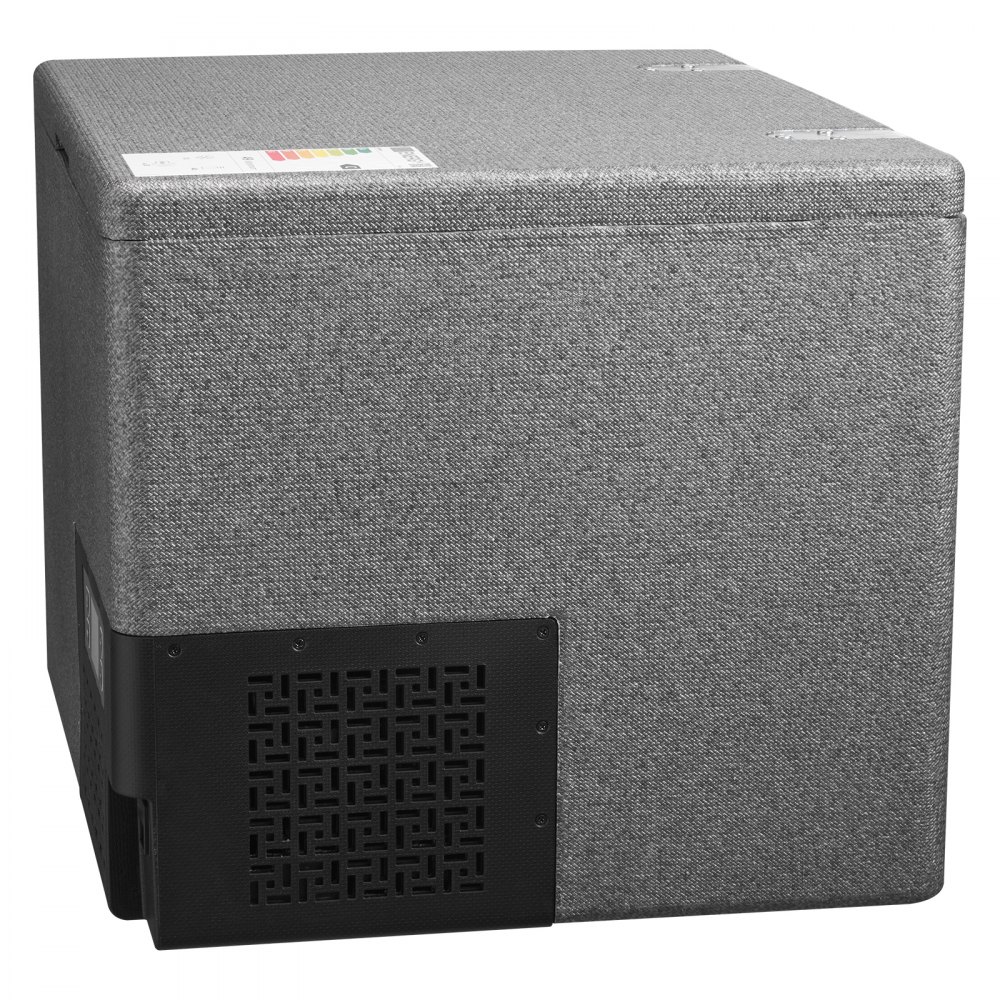 VEVOR Nevera Portátil para Coche 40 L, Zona Única, Refrigerador para Coche con Compresor 12/24 V CC, Temperatura Ajustable de -10 °C a 10 °C, para Autocaravanas, Furgonetas, Camping, Viajes, Barcos