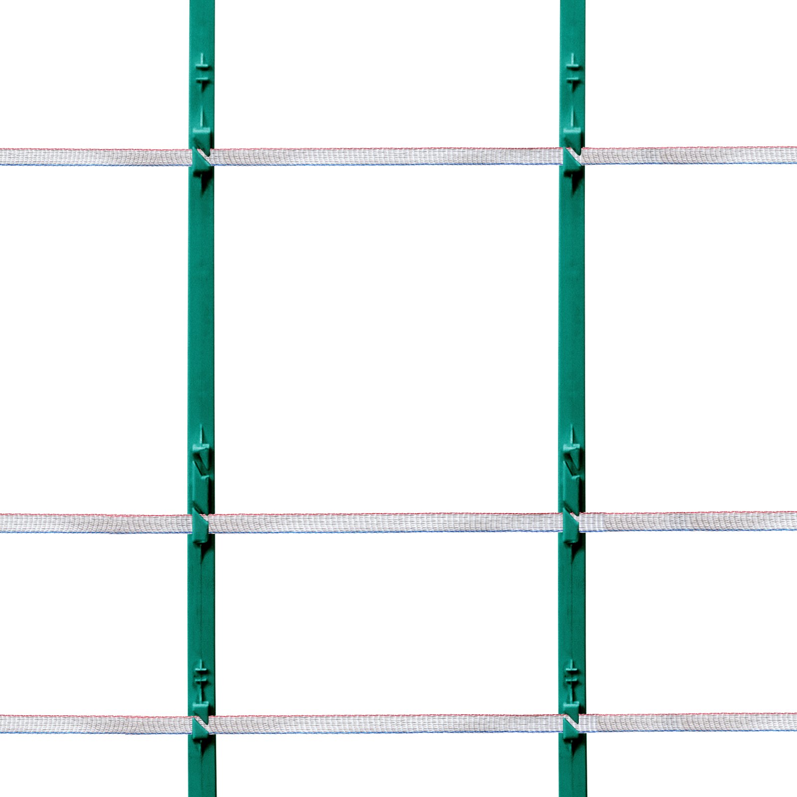 VEVOR Electric Fence Tape, 1640 feet (500 m) Polytape Fence Hot Wire, 3/4 inch width, 6 stainless steel strands for reliable conductivity, UV and rust resistance, portable polywire for horses and cattle