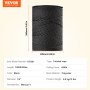 VEVOR Electric Fence Wire, 1000 feet (305 m), Portable Poly Wire, 1/4 Inch Diameter, 2 Copper Strands for Reliable Conductivity and Rust Resistance, Fence Rope for Horses, Cattle, Livestock