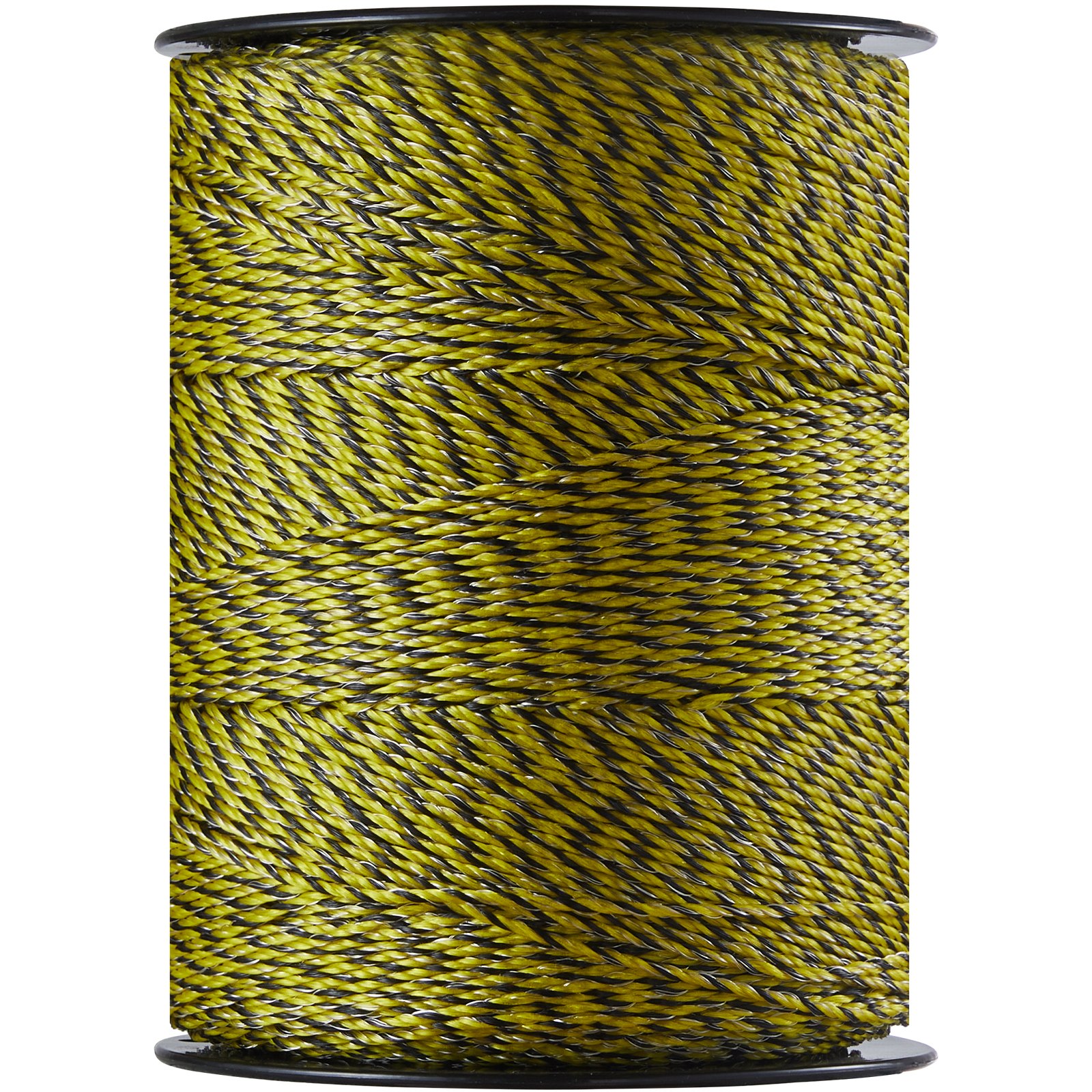 VEVOR Electric Fence Wire, 3366 feet (1026 m) Portable Poly Wire, 1/8 Inch Diameter, 6 Stainless Steel Strands for Reliable Conductivity and UV and Rust Resistance, Fencing Rope for Horses, Cattle, Livestock