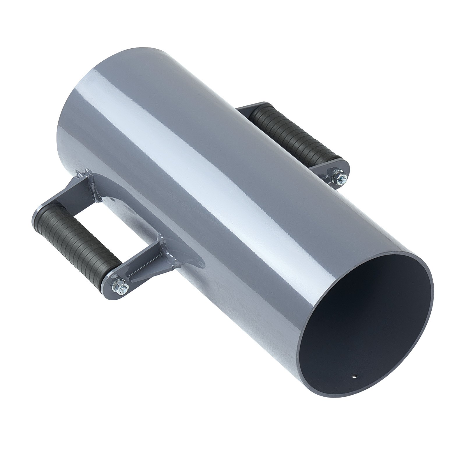 VEVOR Apisonador Manual para Postes de Cercas Resistente de Metal con Asas para Canal en U y Cercas de Madera, Compatible con Postes en T de hasta 15,5 cm de Diámetro Interior para Granjas, Jardines