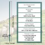 VEVOR Postes de Cerca de Metal 182,88 cm Postes de Cerca de Acero al Carbono Resistentes 6 Piezas Postes de Metal para jardín, Césped, Granjas, Cercas al Aire Libre, Huertos, Carreteras, Verde