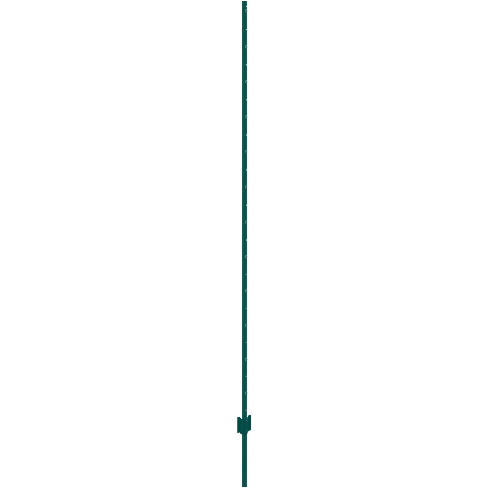VEVOR Postes de Cerca de Metal 213,36 cm Postes de Cerca de Acero al Carbono Resistentes 10 Piezas Postes de Metal para jardín, Césped, Granjas, Cercas al Aire Libre, Huertos, Carreteras, Verde