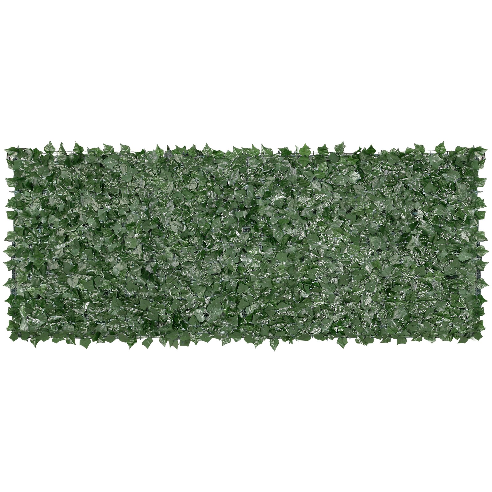 VEVOR Valla de Privacidad de Hiedra, Pantalla de Pared Verde Artificial, Valla de Hiedra Verde con Respaldo de Tela de Malla, Setos Falsos Decoración de Hojas de Vid para Jardín al Aire Libre