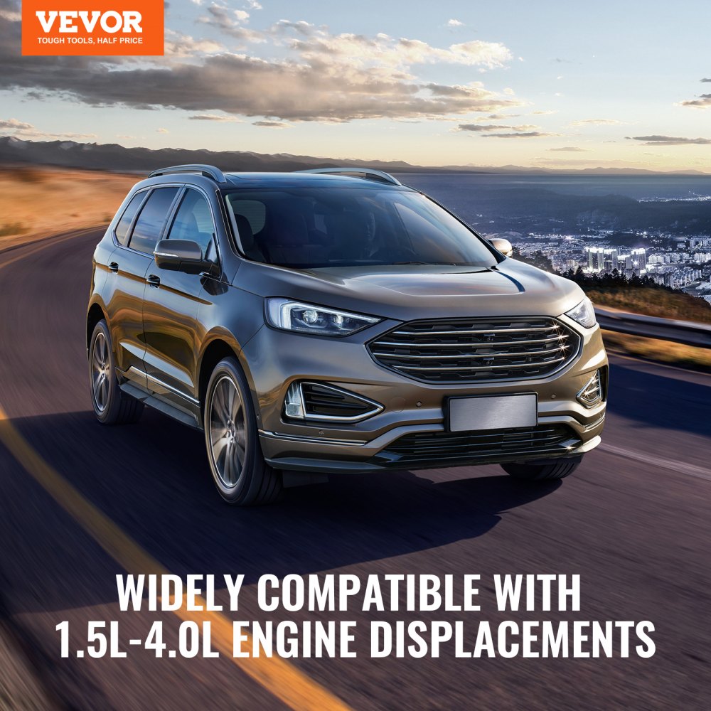 VEVOR Turbocompresor con Kit de Juntas Repuesto de Turbocompresor para Motores de Automóviles para Cilindradas de 1,5 L a 4,0 L Turbocompresor de Motor Resistente al Calor Impulsor de Aleación K418