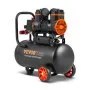 VEVOR Compresor de Aire Silencioso de 18 L Compresor de Aire sin Aceite 900 W Presión Máxima de 3,5 Mpa Motor sin Aceite 70 dB para Reparación de Automóviles Inflado de Neumáticos Pintura a Pistola