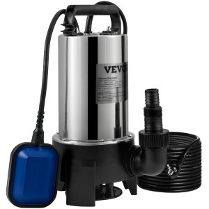 Busca una bomba sumergible 1100W - 20000 L/H - acero inoxidable
