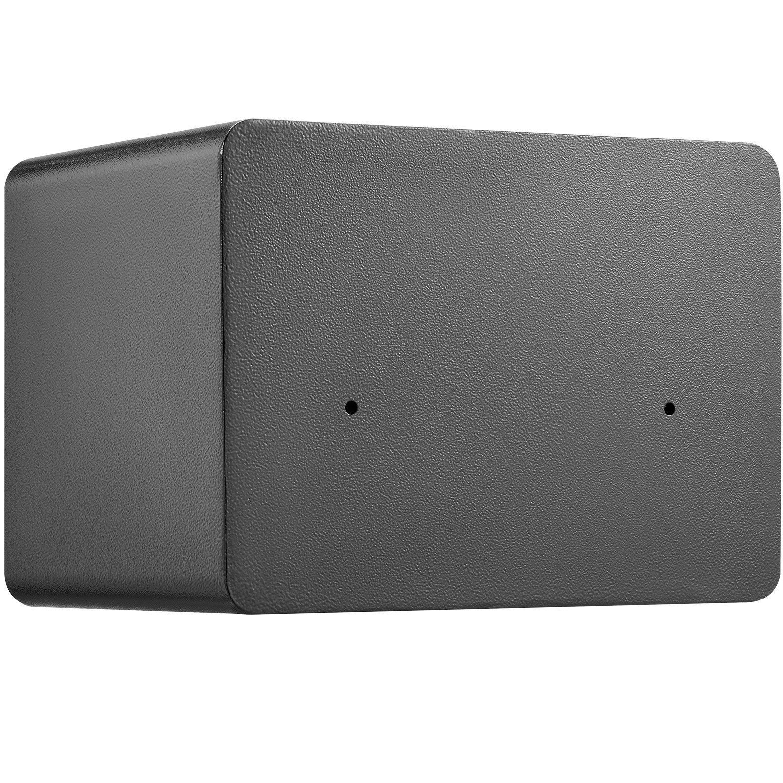 VEVOR Caja Fuerte Digital de 14 L Caja Fuerte de Seguridad 2 Tipos de Desbloqueo Contraseña y Llaves Antirrobo Estructura de Acero Antirrobo con Alarma para Hogar Plata Joyería, 350 x 250 x 250 mm