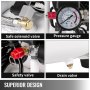 VEVOR Compresor Neumático Compresor de aire ultra silencioso 9 L Compresor de aire ultra silencioso 550W Compresor de aire silencioso y sin aceite