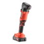 VEVOR Cordless Oscillating Tool, 20V Oscillating Multi Tool Kit with 6 Variable Speeds 8500 - 17000 OPM, 3.2° Oscillating Angle, 2.0Ah Battery Pack & Charger, 12PCS Saw Accessories & LED Work Light