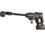 VEVOR Lavadora de Alta Presión con Batería Inalámbrica 21V Limpiador Portátil de Alta Potencia 580PSI 50bar Lavadora Eléctrica 4L/min Cargador de Batería de 4,0Ah para Limpieza de Patio, Jardín, Coche